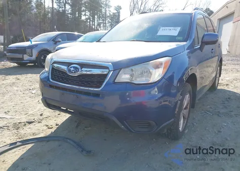 2014 Subaru Forester 2.5I Premium from USA, damaged, VIN JF2SJACC4EG406557